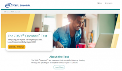 新版托福考试（TOEFL Essentials Test)最新信息！